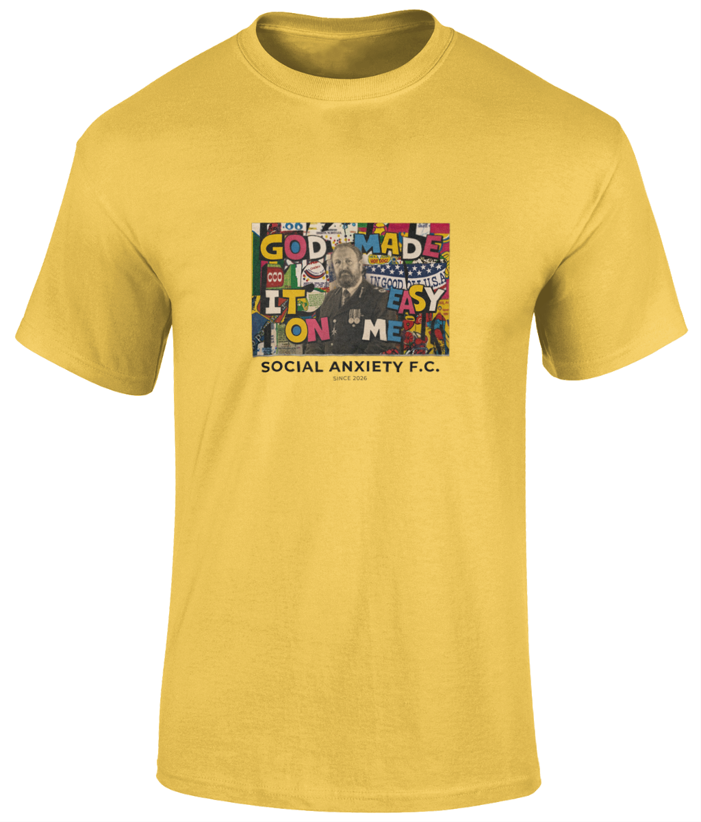 GODS COP HAPPY MONDAYS // T-Shirt by Social Anxiety F.C.