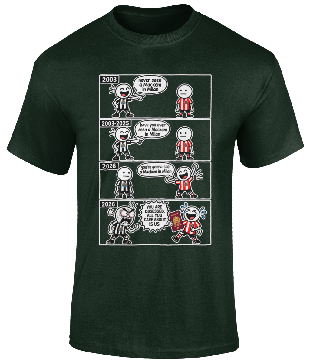 Mackems in Milan T-Shirt