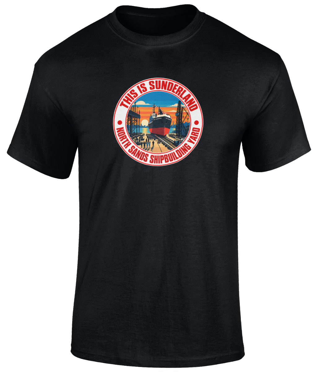 North Sands Shipbuilding Yard T-Shirt