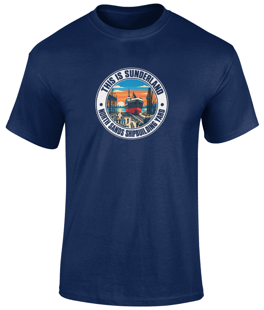 North Sands Shipbuilding Yard T-Shirt