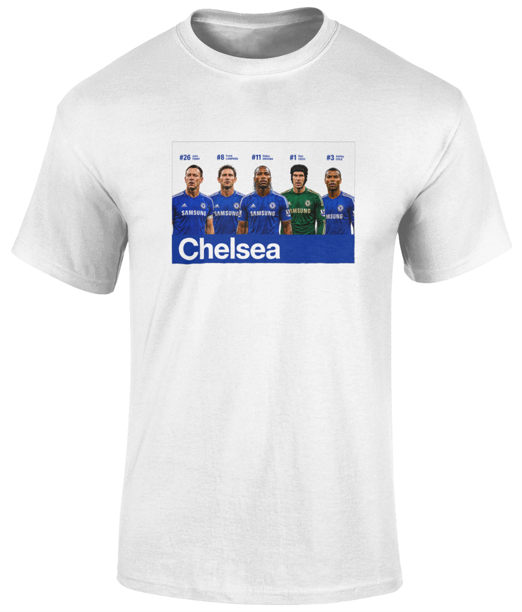 Chelsea Legends Trainspotting T-Shirt by Social Anxiety F.C.