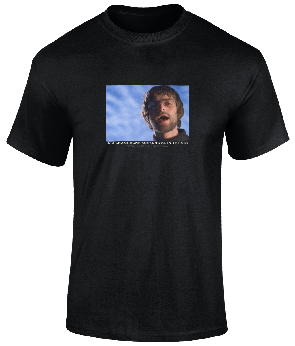 Champagne Supernova// T-Shirt by Social Anxiety F.C.