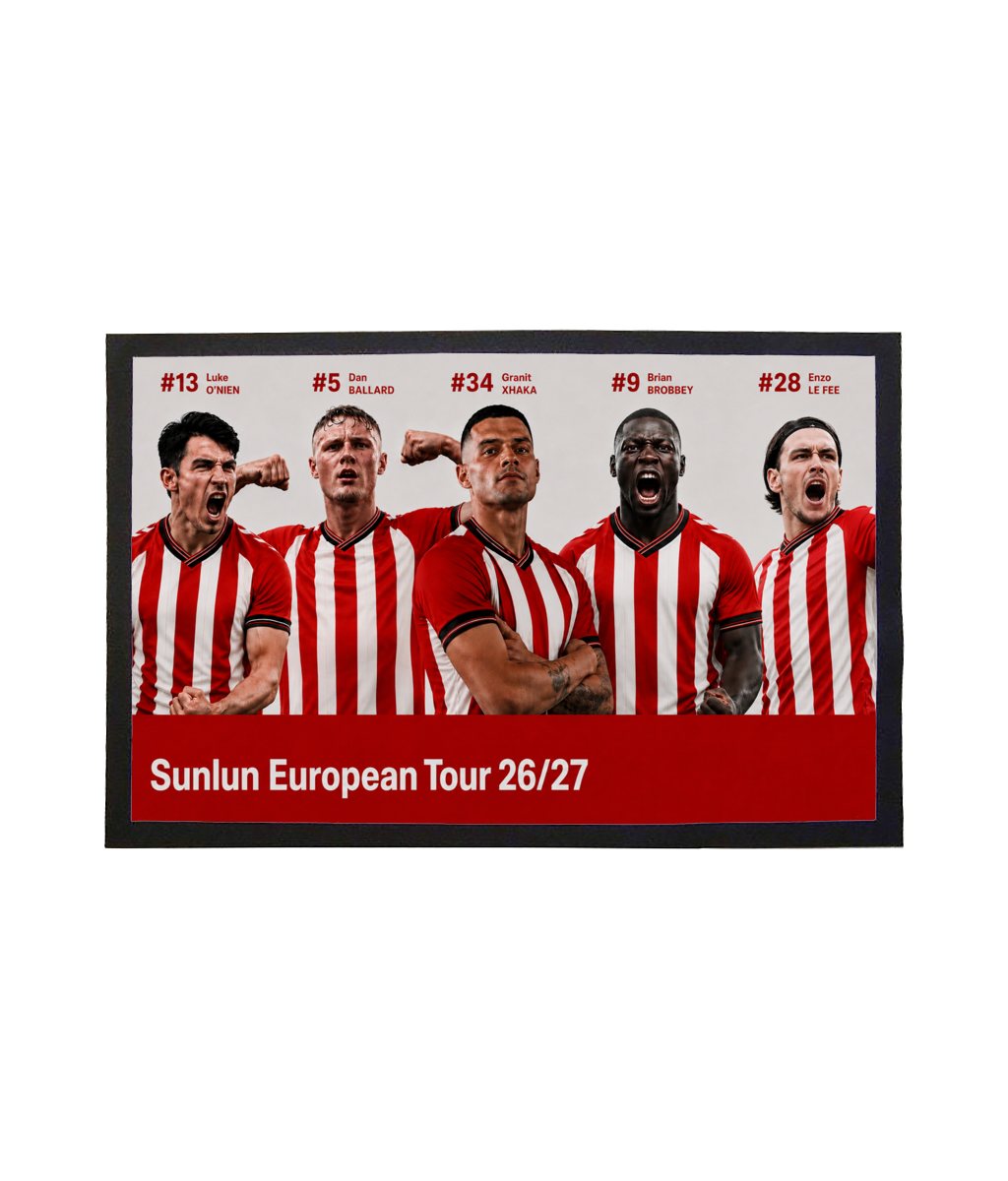 SAFC European Tour Doormat