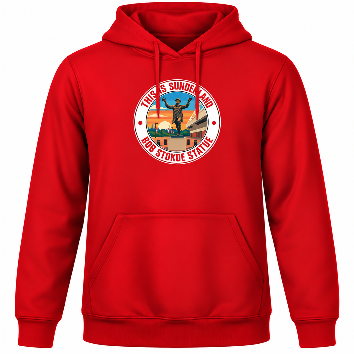 Bob Stokoe Statue Hoodie